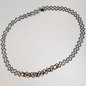 Black Rhinestone Choker